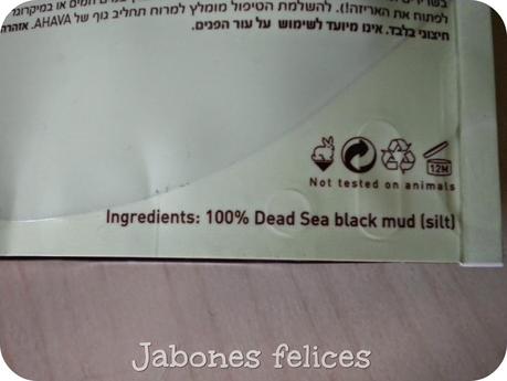 Jabón de barros del Mar Muerto