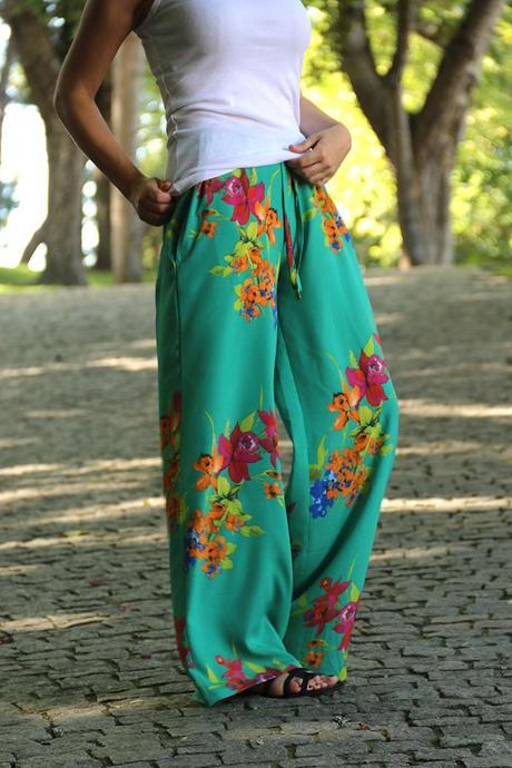 Outfit Low Cost: Palazzo Tropical Outfit Low Cost: Palazzo Tropical