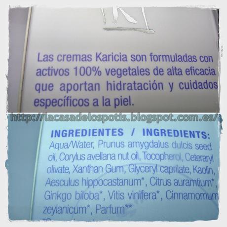 KARICIA: CREMA ANTICELULÍTICA GINKGO BILOBA