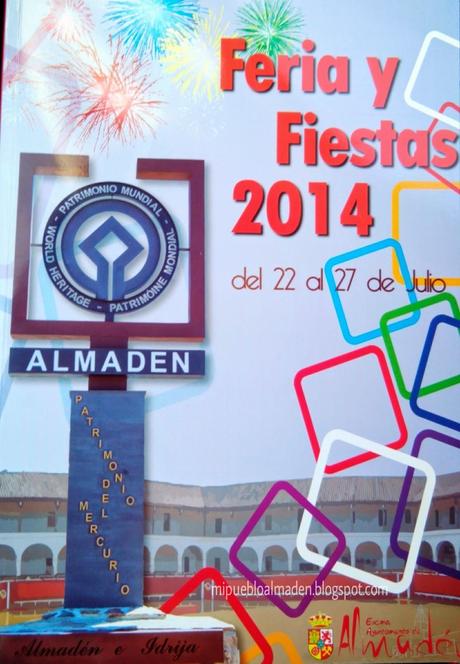 Programa de Feria y Fiestas Almadén 2014