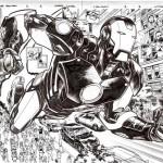 Un vistazo a un par de páginas de Superior Iron Man Nº 1 Superior Iron Man Nº 1