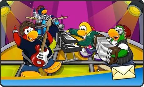 penguin band Festival de Música de Club Penguin: ¡Super Tracker!