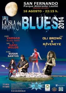 XVII FESTIVAL INTERNACIONAL LA ISLA DEL BLUES | San Fernando 16 agosto XVII Festival La Isla del Blues