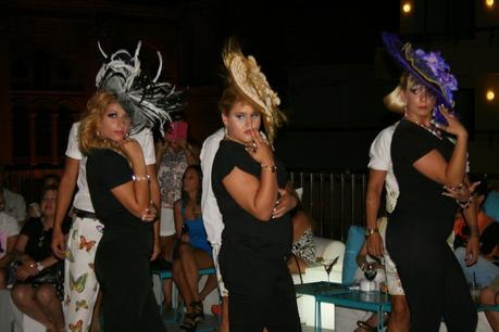 Desfile de Moda de la diseñadora Malagueña  Antonia Garcia Galiano organizado por Emma P. Lopez en la terraza del  Hotel Molina Lario en Malaga