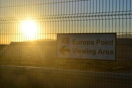 Atardecer en el Europa Point de Gibraltar