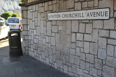 Las referencias británicas están por todos lados. Aquí, la Avenida Winston Churchill