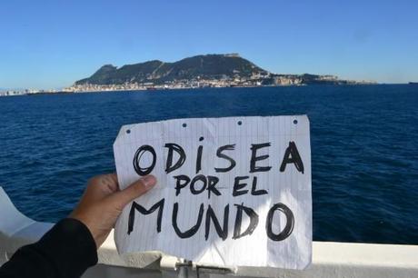 Odisea por el Mundo, en el Estrecho de Gibraltar