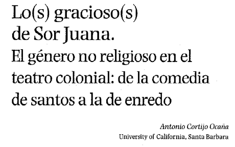 Descarga de textos relevantes acerca de Sor Juana Descarga de textos relevantes acerca de Sor Juana