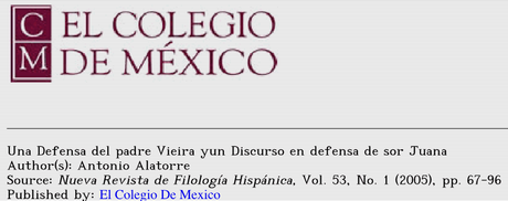 Descarga de textos relevantes acerca de Sor Juana Descarga de textos relevantes acerca de Sor Juana