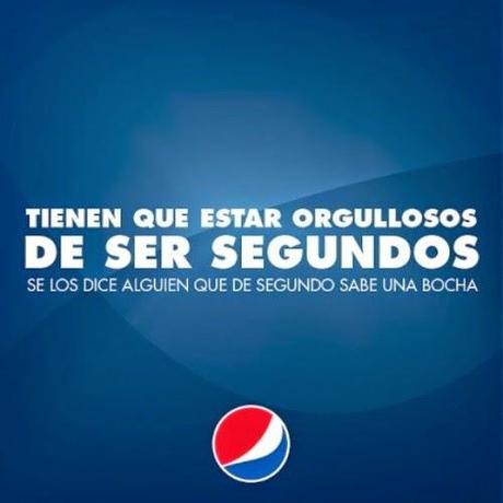 Pepsi le da la enhorabuena a Argentina por -como ellos- ser un segundón