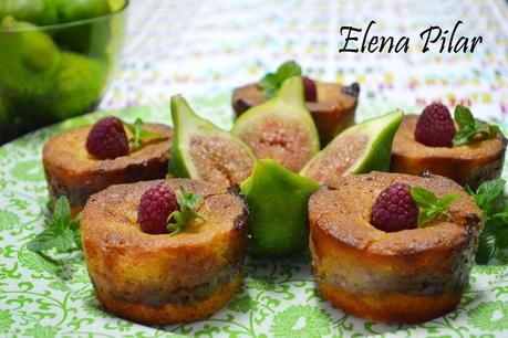 Tartitas bakewell rellenas de higos Tartitas bakewell rellenas de higos