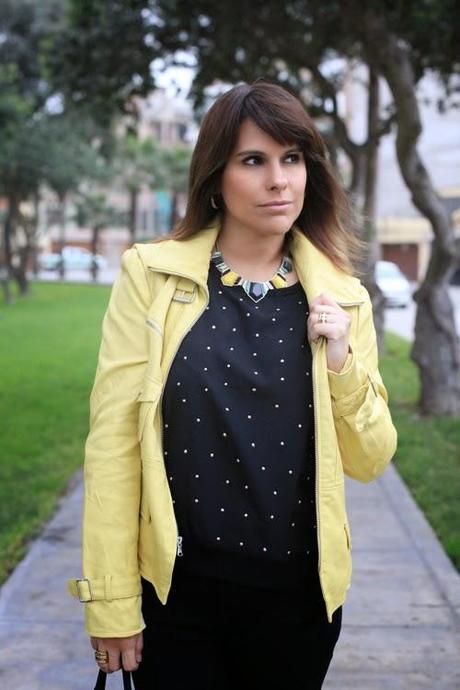 Mis looks, Que me pongo, fashion, Kenneth Cole, Casaca de cuero, Patricia Arata, Saga Falabella