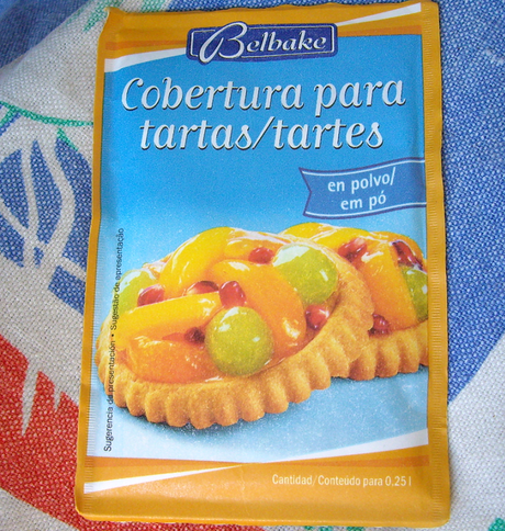 Tarta de manzana y natillas