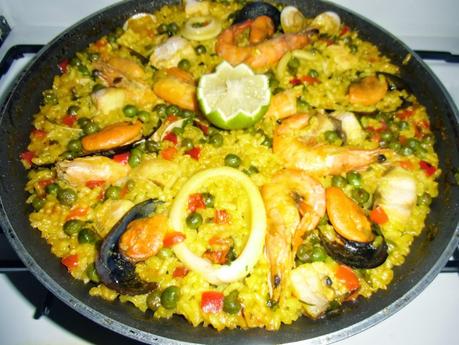 Paella marinera Paella marinera