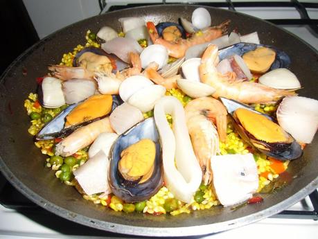 Paella marinera Paella marinera