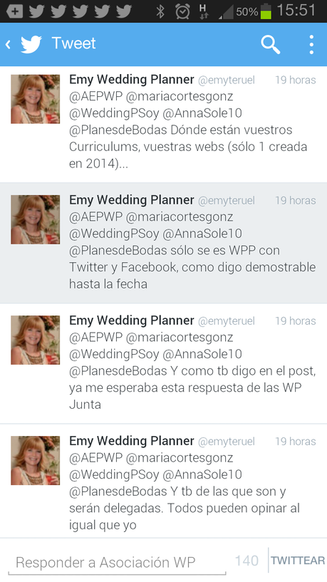 La Asociación Española Profesional de Wedding Planners (AEPWP) 2 parte: lo que mal empieza, mal acaba...