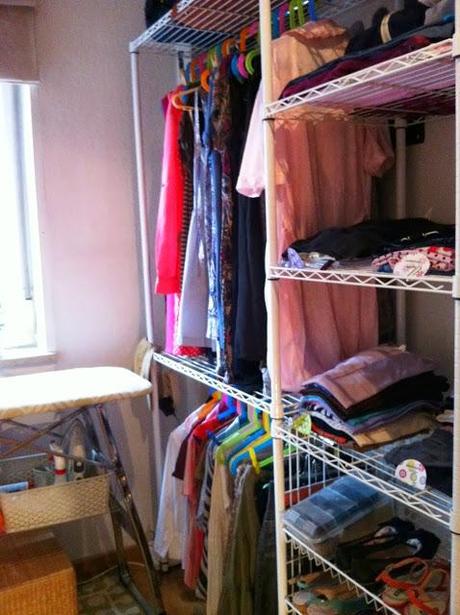 Convertir cuarto estrecho en vestidor / cuarto de lavado paperblog