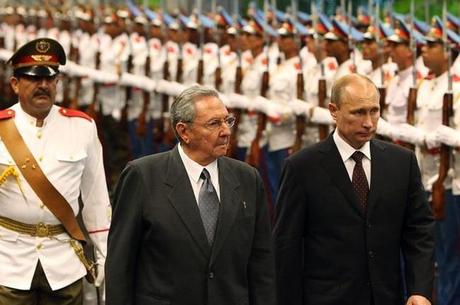 Putin y Castro, el romance imposible!