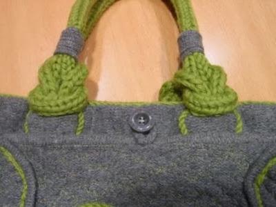 LANA RECICLADA, BOLSO LANA RECICLADA, BOLSO