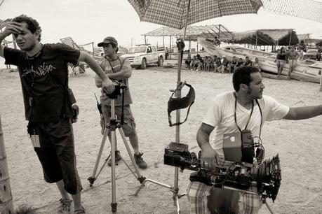 Iván Garcés: Fotografiando Pescador (fotos de producción)*