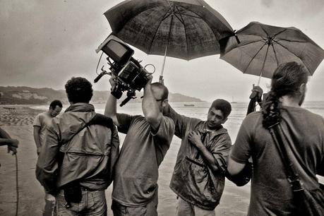 Iván Garcés: Fotografiando Pescador (fotos de producción)*