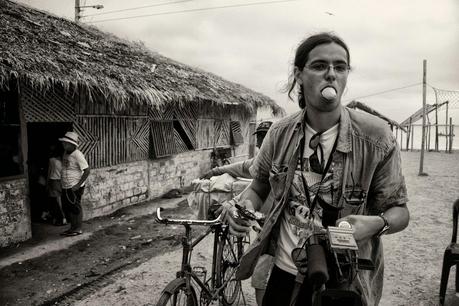 Iván Garcés: Fotografiando Pescador (fotos de producción)*