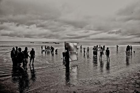 Iván Garcés: Fotografiando Pescador (fotos de producción)*