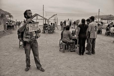 Iván Garcés: Fotografiando Pescador (fotos de producción)*