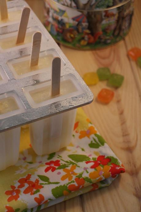 Gin & Lemon Popsicles Gin & Lemon Popsicles