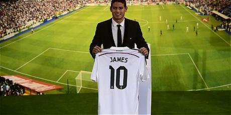 JAMES EN EL REAL MADRID