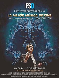 De 'Ben Hur' a 'Juego de Tronos': recital de la Film Symphony Orchestra el 26 de septiembre en Las Ventas