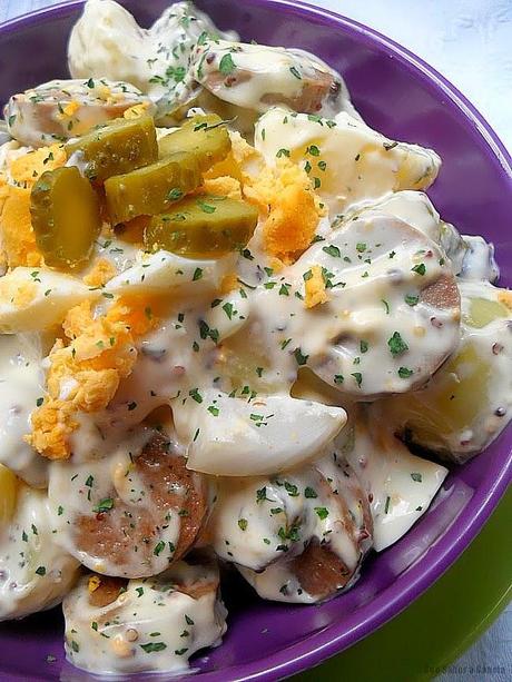 Ensalada alemana de patata ( Kartoffelsalat )