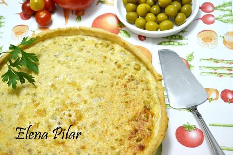 Quiche de atún con aceitunas verdes (Thermomix) Quiche de atún con aceitunas verdes (Thermomix)