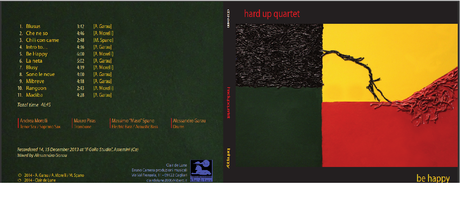 Hard Up Quartet - Be Happy.Dos instrumentos de viento más...