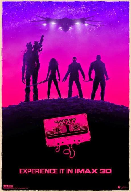 Póster IMAX De Guardians Of The Galaxy