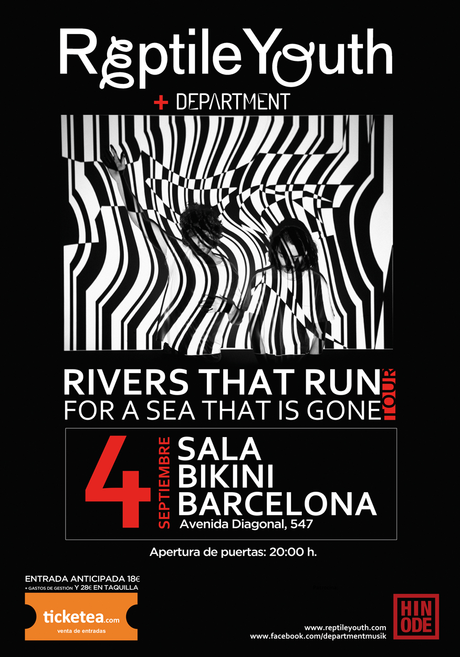 DEPARTMENT EN DIRECTO CON REPTILE YOUTH: BARCELONA, 4 SEPT_SALA BIKINI DEPARTMENT EN DIRECTO CON REPTILE YOUTH: BARCELONA, 4 SEPT_SALA BIKINI