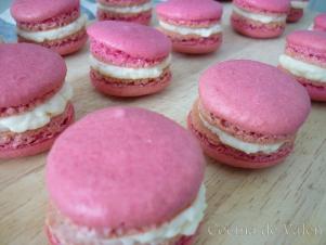 Macarons de caramelo con buttercream de coco - Cocina de Valen