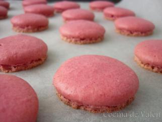 Macarons de caramelo con buttercream de coco - Cocina de Valen