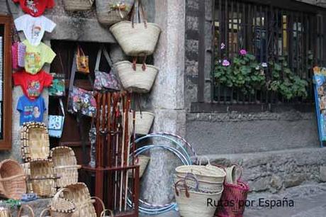 Tienda de artesania en La Alberca