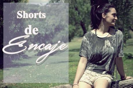 Shorts de Encaje Shorts de Encaje
