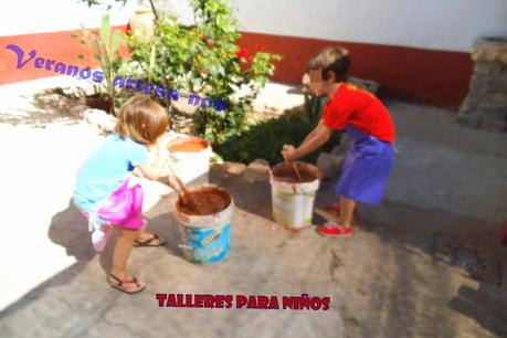 Taller de barro: proceso