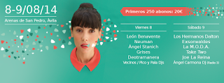 Ecopop 2014: León Benavente, Los Hermanos Dalton, Neuman, Exsolvandes, La M.O.D.A., Grises, Ángel Stanich...