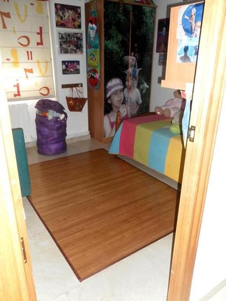 alfombra bambu, habitacion infantil, blog soloyo, decoracion