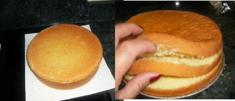 TARTA RELLENA DE GUINDAS EN ALMÍBAR TARTA RELLENA DE GUINDAS EN ALMÍBAR