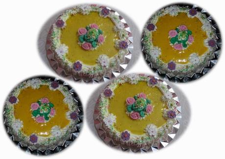 TARTA RELLENA DE GUINDAS EN ALMÍBAR TARTA RELLENA DE GUINDAS EN ALMÍBAR