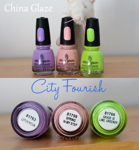 China Glaze | City Fourish & Off Shore