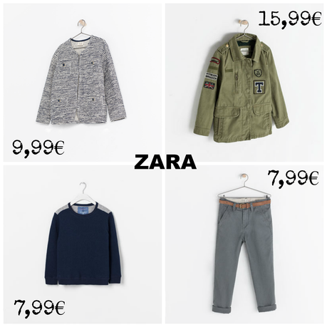 zara moda infantil