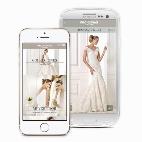 Pronovias apuesta en 2014 por las App's móviles, potenciando su estrategia digital