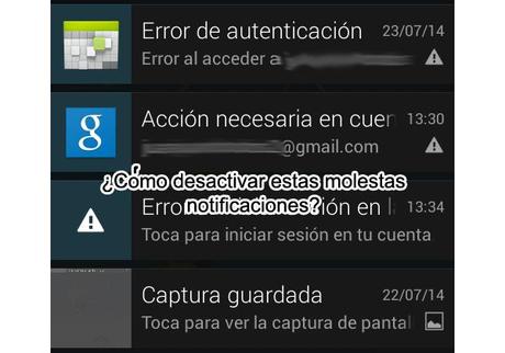 Desactivar notificaciones en Android