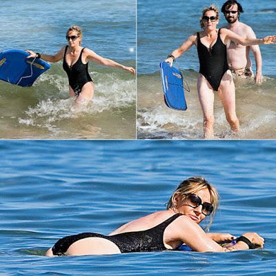 JK Rowling en la playa de Isla Mauricio